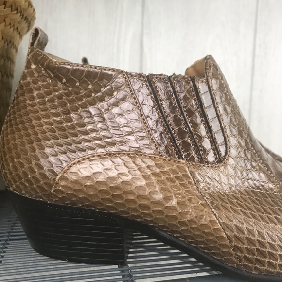 Giorgio Brutini genuine snake skin ankle boots main image 7